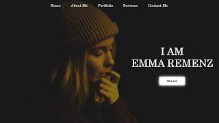 How to Create a Responsive Personal Portfolio Website Just Using HTML CSS 2021 | Tutorials Dev