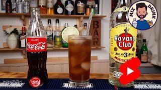 Cuba Libre - Rum Cola cocktail / Куба либре или Ром Кола коктейль #shorts