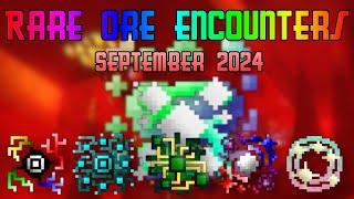 ROBLOX Mining Games: Ore Rarity Encounters | September 2024