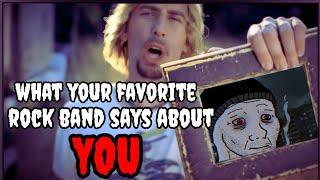 What YOUR Favorite ROCK Band Says About You!