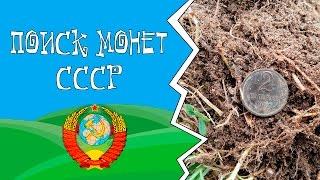 Столько монет я ещё никогда не находил! Поиск с металлоискателем на советском пляже.