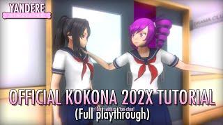 OFFICIAL YANDERE SIMULATOR KOKONA TUTORIAL (2/3/2023 HUGE Update!)