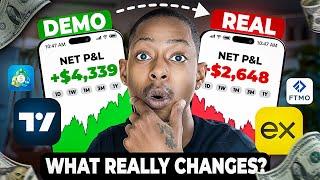 Lesiba Mothupi on Demo vs Real Trading – What Really Changes When the Money's Real