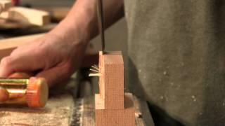 Paul Sellers | Splitting and Paring Tenons