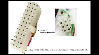 +HP EliteDesk 800 G1 Power Supply - Install ATX 24-Pin to Big HP 6-Pin StepUp 5 to 12V Standby | DIY