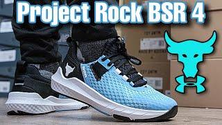 UA Project Rock BSR 4 'Horizon Blue' Training Shoe Review & On Feet