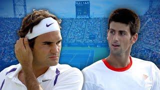 Prime Federer vs 20 Year Old Djokovic | When Tennis Gets BRUTAL!