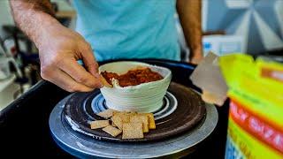 THROWING A CREAM CHEESE BOWL - A Potter's Appetizer