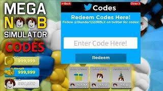 Mega Noob Simulator Codes! Try Now!