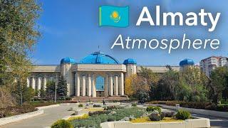  Almaty Atmosphere in 4K: From Panfilova Street to Kok Tobe | Kazakhstan