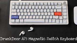 DrunkDeer Magnetic Switch Keyboard Unboxing & First Impressions! Better than Wooting 60HE???