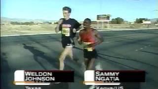 LetsRun.com's Weldon Johnson las vegas half marathon