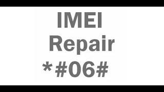 Repair/change IMEI in any Qualcomm Snapdragon phone **ROOTED**