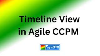 How to Use Timeline View in Agile CCPM for Jira