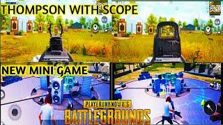 THOMPSON WITH SCOPE_NEW MINI GAME_PUBG MOBILE_0:19:0 UPDATE