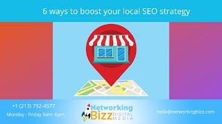 6 ways to boost your local SEO strategy
