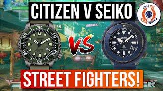 Street Fight! Citizen Promaster v Seiko Prospex!