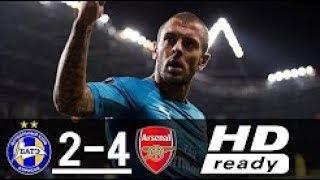 BATE Borisov vs Arsenal 2-4 Extended Highlights & Goals - 28 Sep 2017