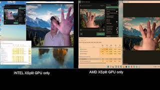 XSplit Performance Comparison - GPU only with Zoom