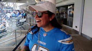 Cousin's First Game At SoFi | Chargers vs Titans