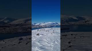 Stunning Winter Day In The North - Beautiful Snow-Clad Landscape 