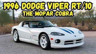 1996 Dodge Viper RT/10 is a Mopar Cobra