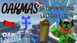 2024 OAKMAS GIFT OPENING! (OAKLANDS)