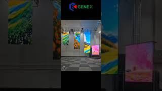 Flexible LED Curtain Screen: A New Era Of Visual Display #FlexibleDisplay #HighResolution #Genex