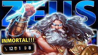 ZEUS MID - SOY INMORTAL con ESTA BUILD!!! - SMITE Master Conquest