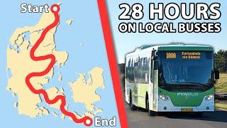 I Crossed Denmark North to South ONLY Using Local Buses