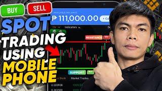 ULTIMATE SPOT TRADING GUIDE 2023 CRYPTO FOR BEGINNERS ON BINANCE USING MOBILE PHONE