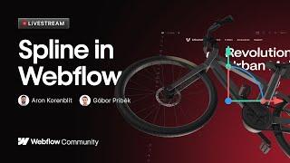 Getting started with Spline in Webflow