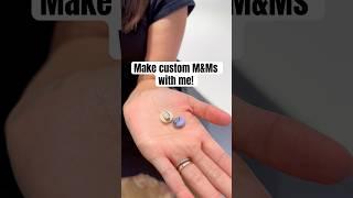 This is how I made CUSTOM M&Ms!! #travel #candy #shopping
