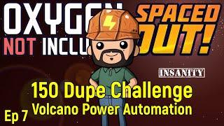 Volcano Power Automation | 150 Dupe Challenge Ep 7 | ONI Spaced Out