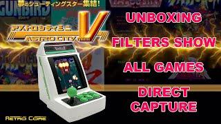 Astro City Mini V - Unboxing and review - 60fps