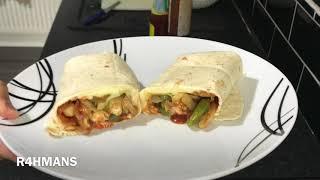 Cajun Spice Chicken Wrap