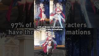 All Wuwa Characters have three Idle Animations Except... #cartethyia #zani #carlotta #changli #lupa