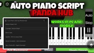 Auto Piano Script Panda Hub | Roblox