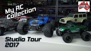 Aussie RC Playground RC Collection & Studio Tour 2017