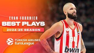 Evan Fournier | BEST Plays of the 2024-25 | Euroleague Basketball Highlights