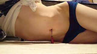 navel needle torture 2