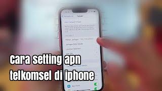 Cara setting apn telkomsel di iphone