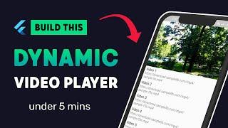 Change Videos Dynamically in Flutter | video_player package