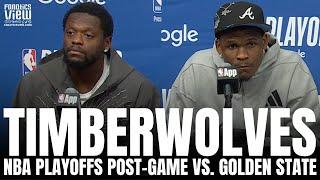 Anthony Edwards & Minnesota Timberwolves Respond to GM1 Loss vs. Golden State, Warriors Impressions