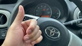 TOYOTA YARIS - how to turn on/off hazard flashers