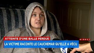 «J’aurais pu mourir»: la jeune femme atteinte par balle dans son lit raconte les minutes de panique