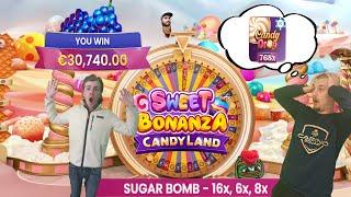  RECORD WIN  | B2B2B Sugar Bomb  SWEET BONANZA CANDYLAND | SNEAKY & TIMBO | CASINO SQUAD