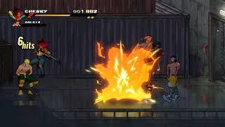 Streets of Rage 4: Stage 3 Cherry PC gameplay