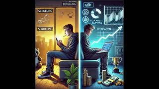 Scrolling vs Investing #motivation #investing  #money #stockmarket