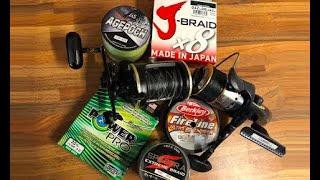 Fishing with Braid - What braid I use and what I use it for.